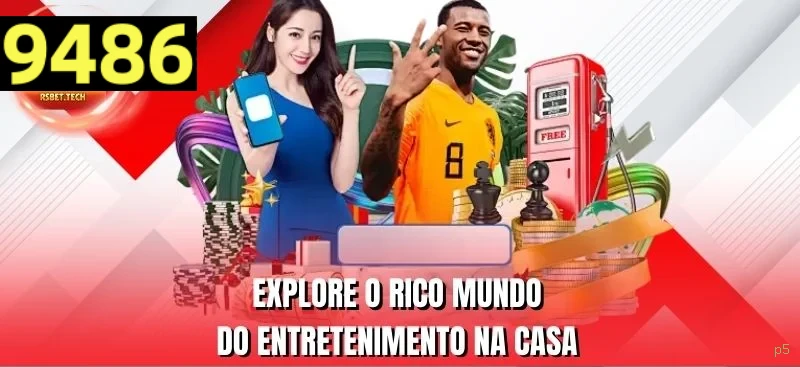 Imagem promocional da p5 mostrando a plataforma e suas vantagens